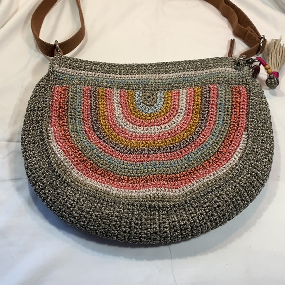 The Sak Crocheted Satchel. - Picture 2 of 8